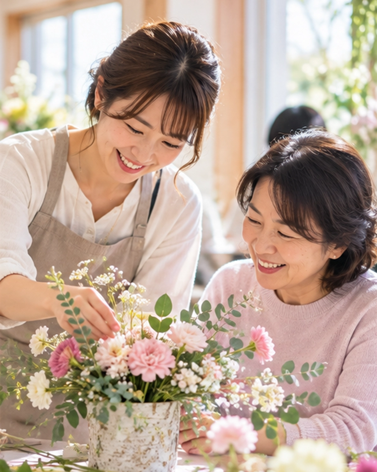 興味を持ったことに挑戦している様子